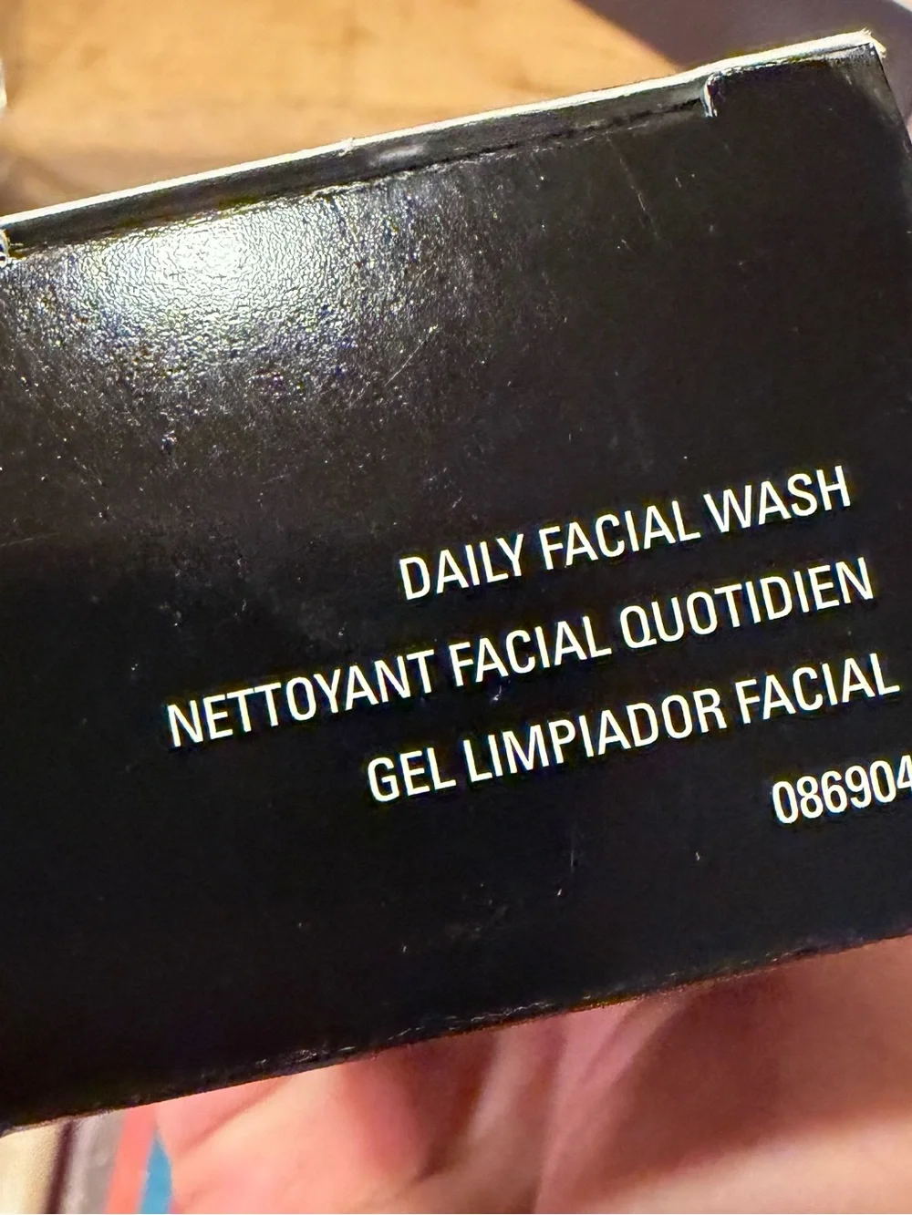 Mary Kay MKMen daily facial wash!